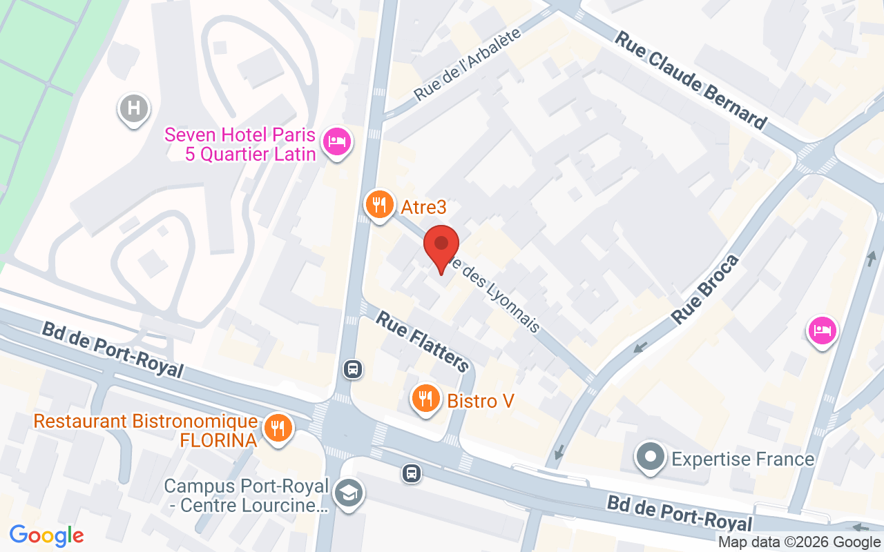 Map showing the location of Sequence Paris