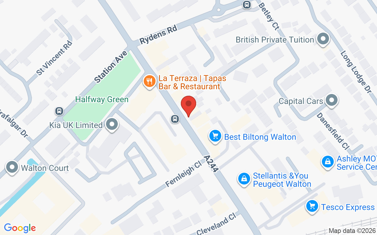 Map showing the location of Spirit Hair And Beauty