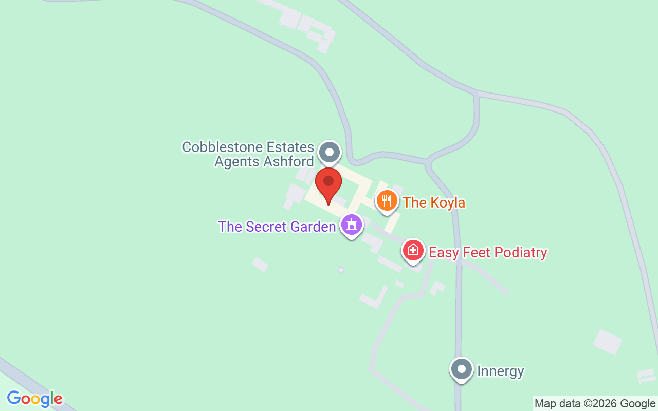 Map showing the location of SR Hair Spa