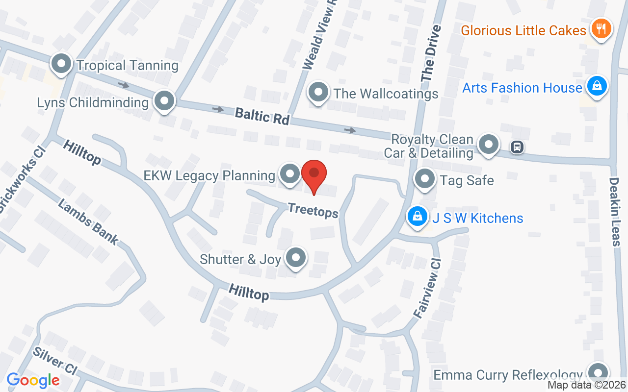 Map showing the location of Tipz n Toez Tonbridge