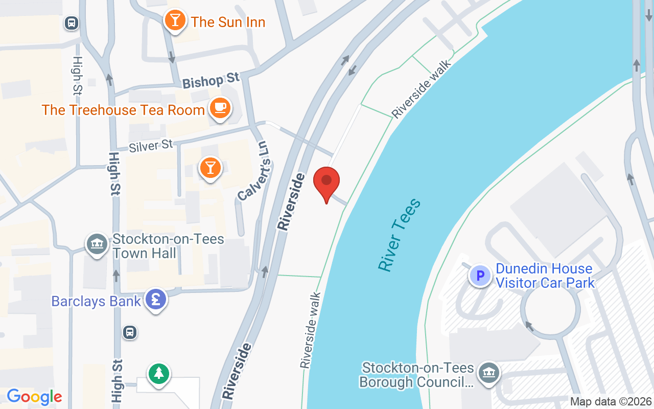 Map showing the location of Vicki At The Mezzannine