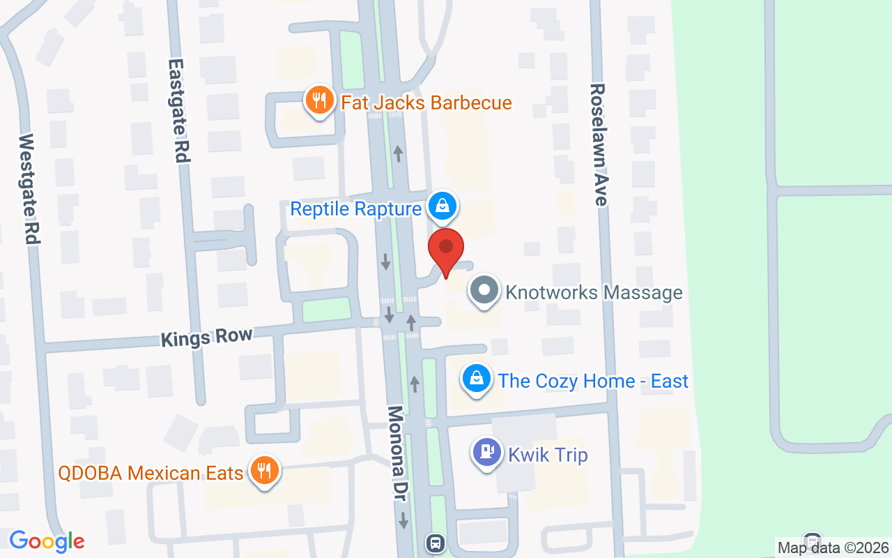 Map showing the location of Mallory Cook – MMC Style