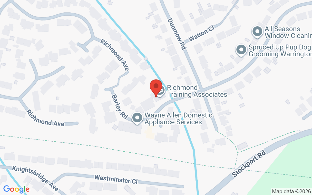 Map showing the location of Naked Wellbeing