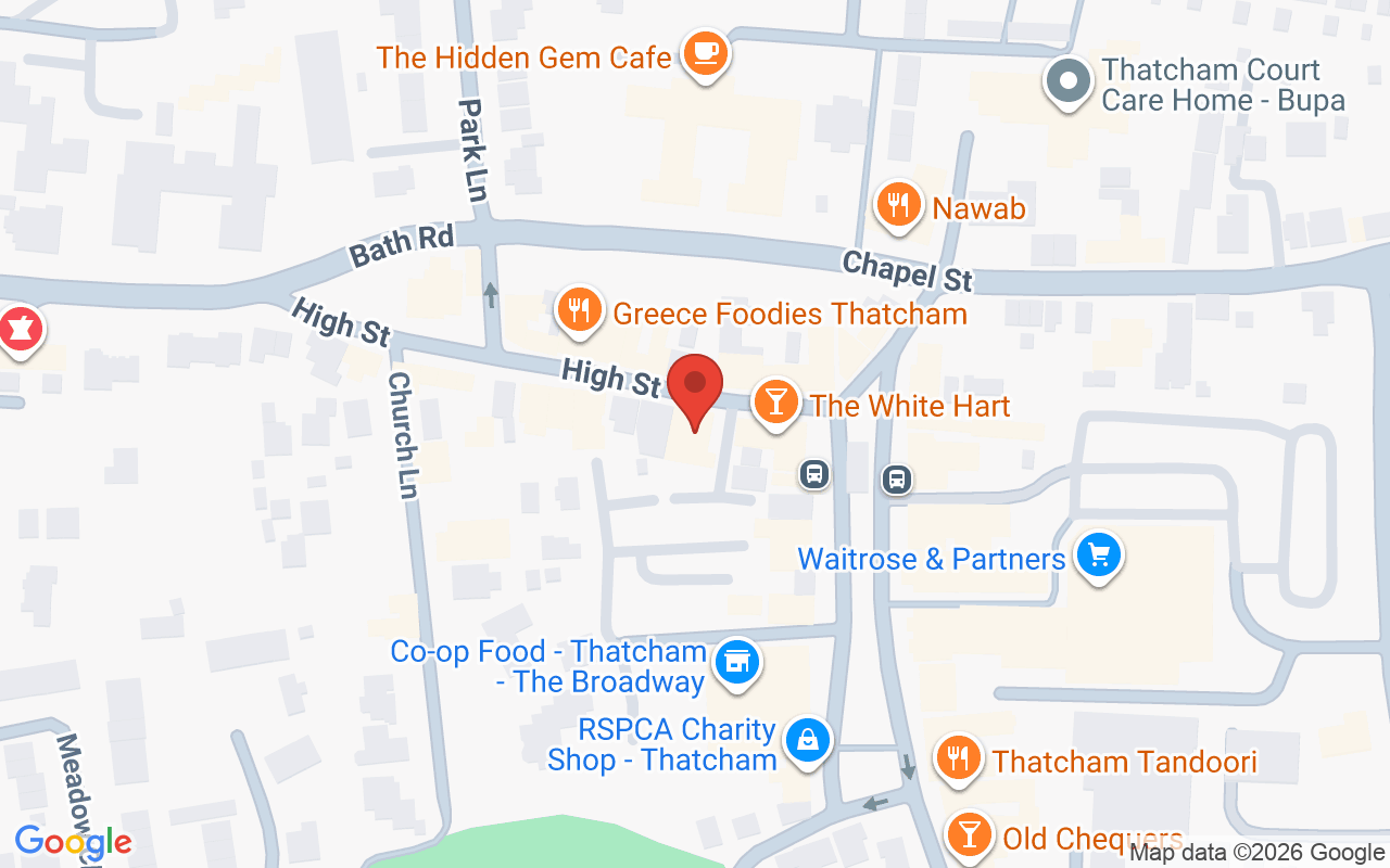Map showing the location of De La Cruz Hair & Beauty