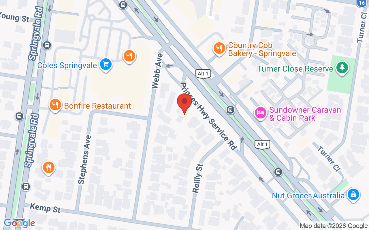 Map showing the location of Best Beauty Parlour in Melbourne