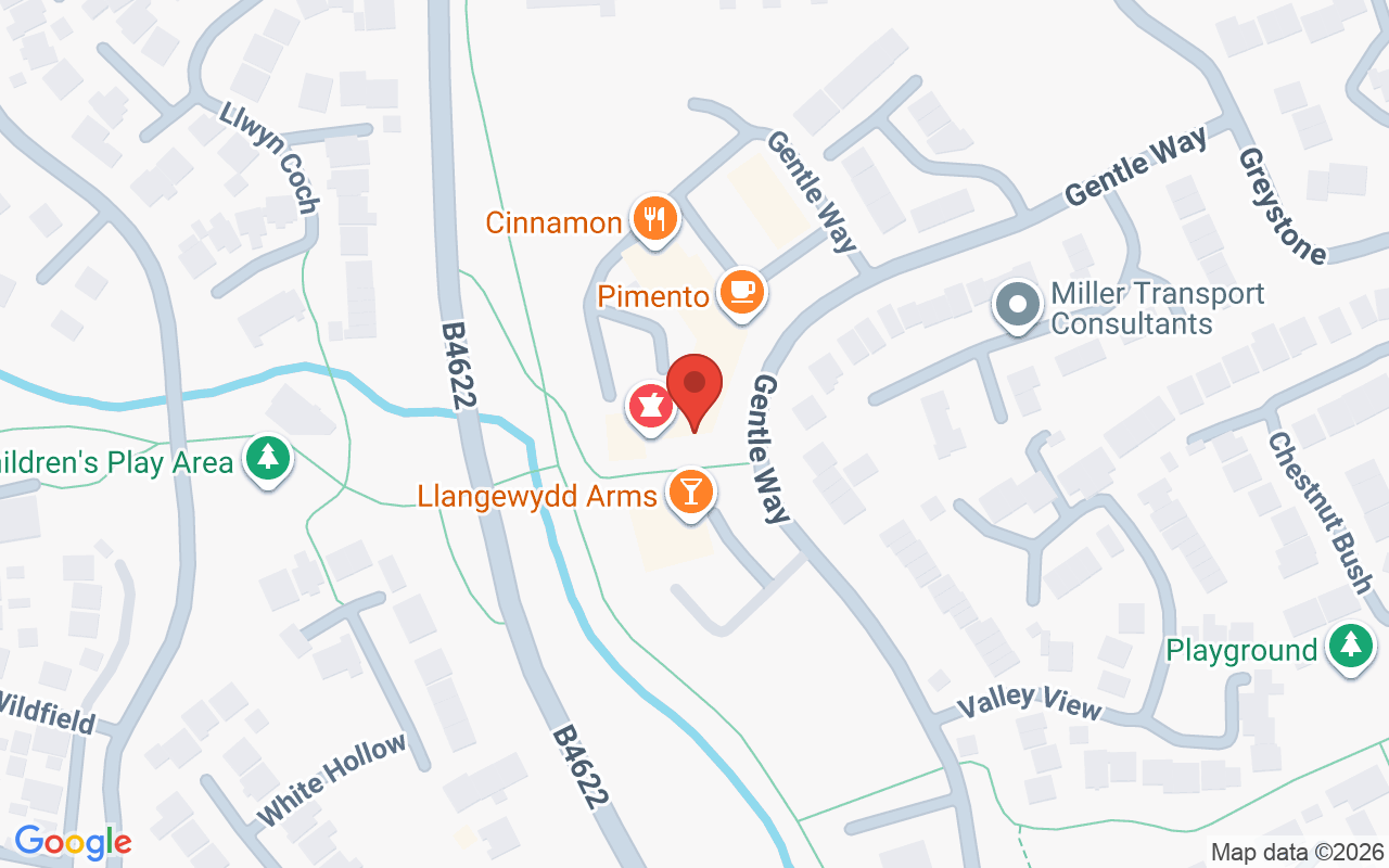 Map showing the location of Navidi Hair Company