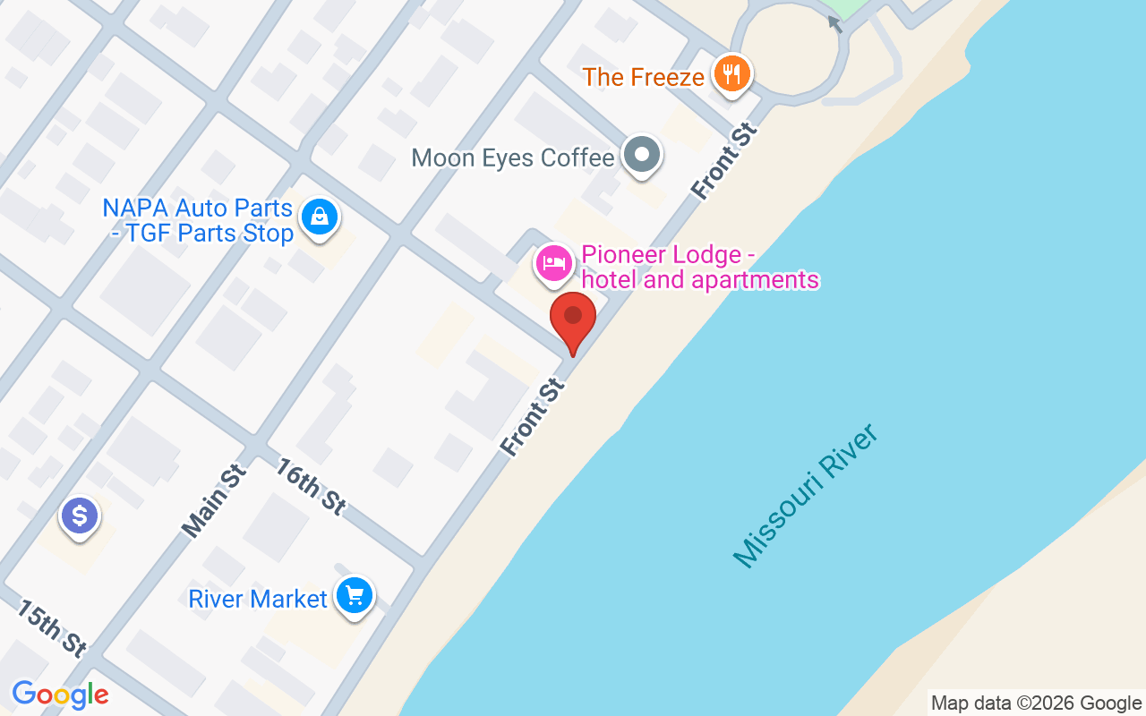 Map showing the location of Naturally Heaven Therapy