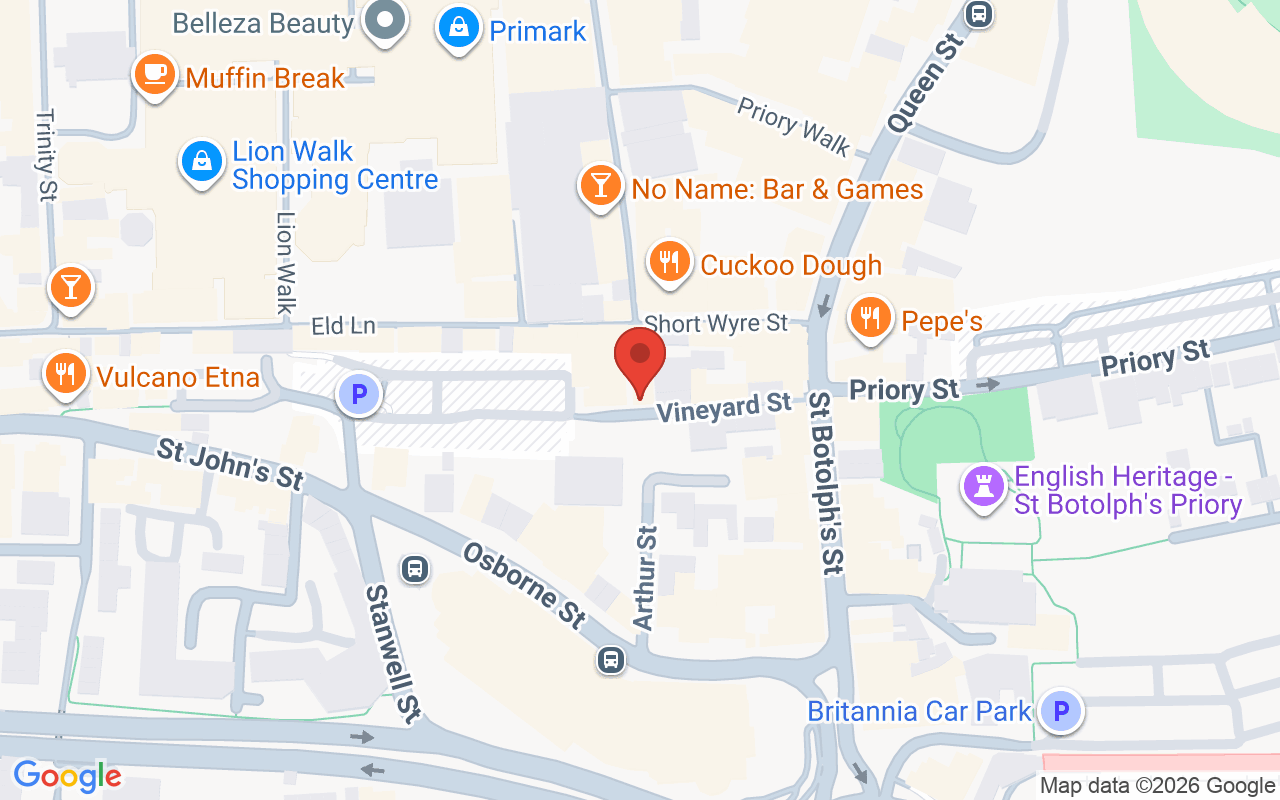 Map showing the location of Hair Revolution