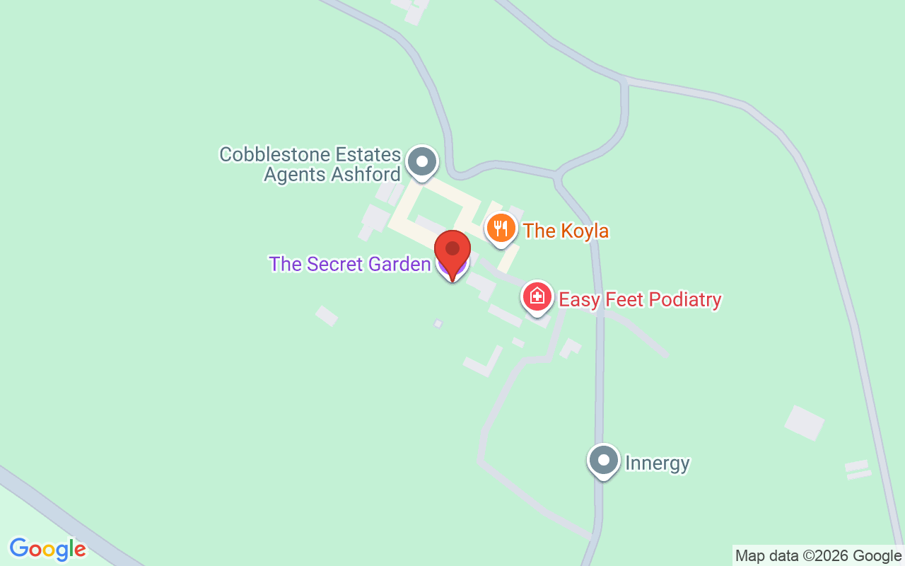 Map showing the location of Terri Gilham Hair Spa