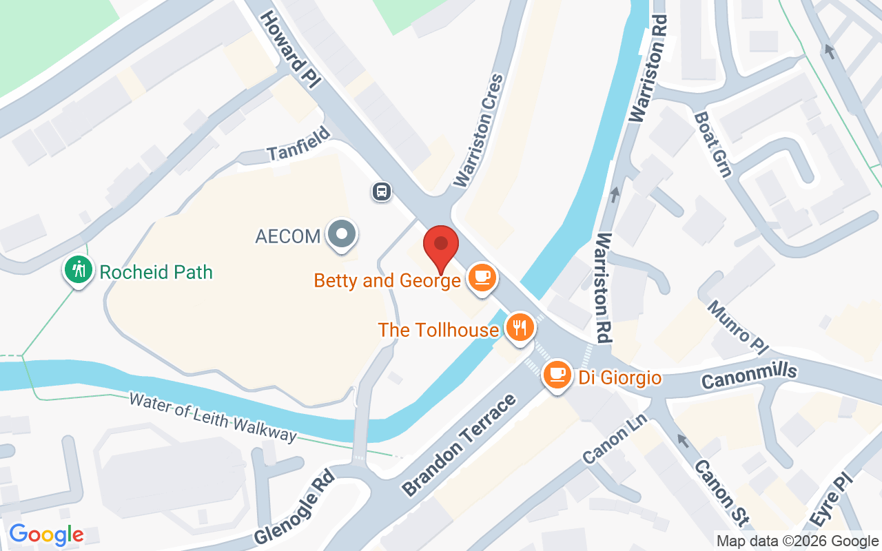 Map showing the location of MG Hairdressing