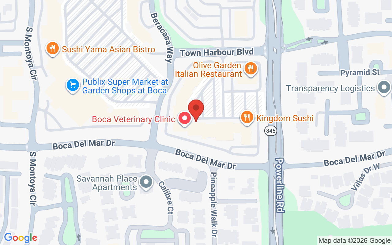 Map showing the location of Glo Girl Blow Dry & Makeup Bar