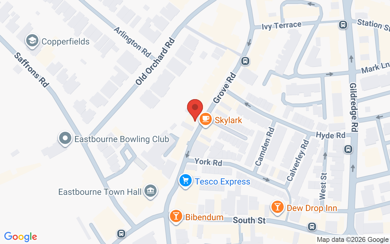 Map showing the location of Dynamic Hair And Beauty Salon
