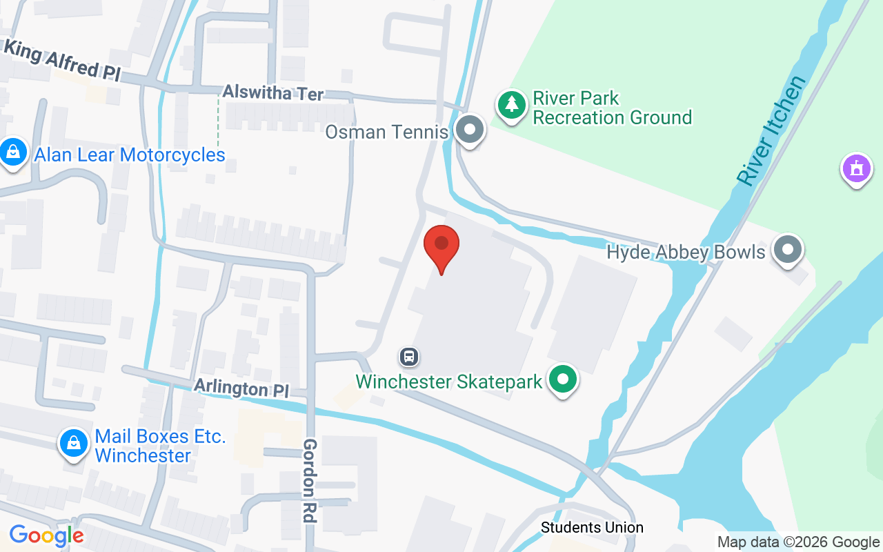 Map showing the location of CJA at Sparx