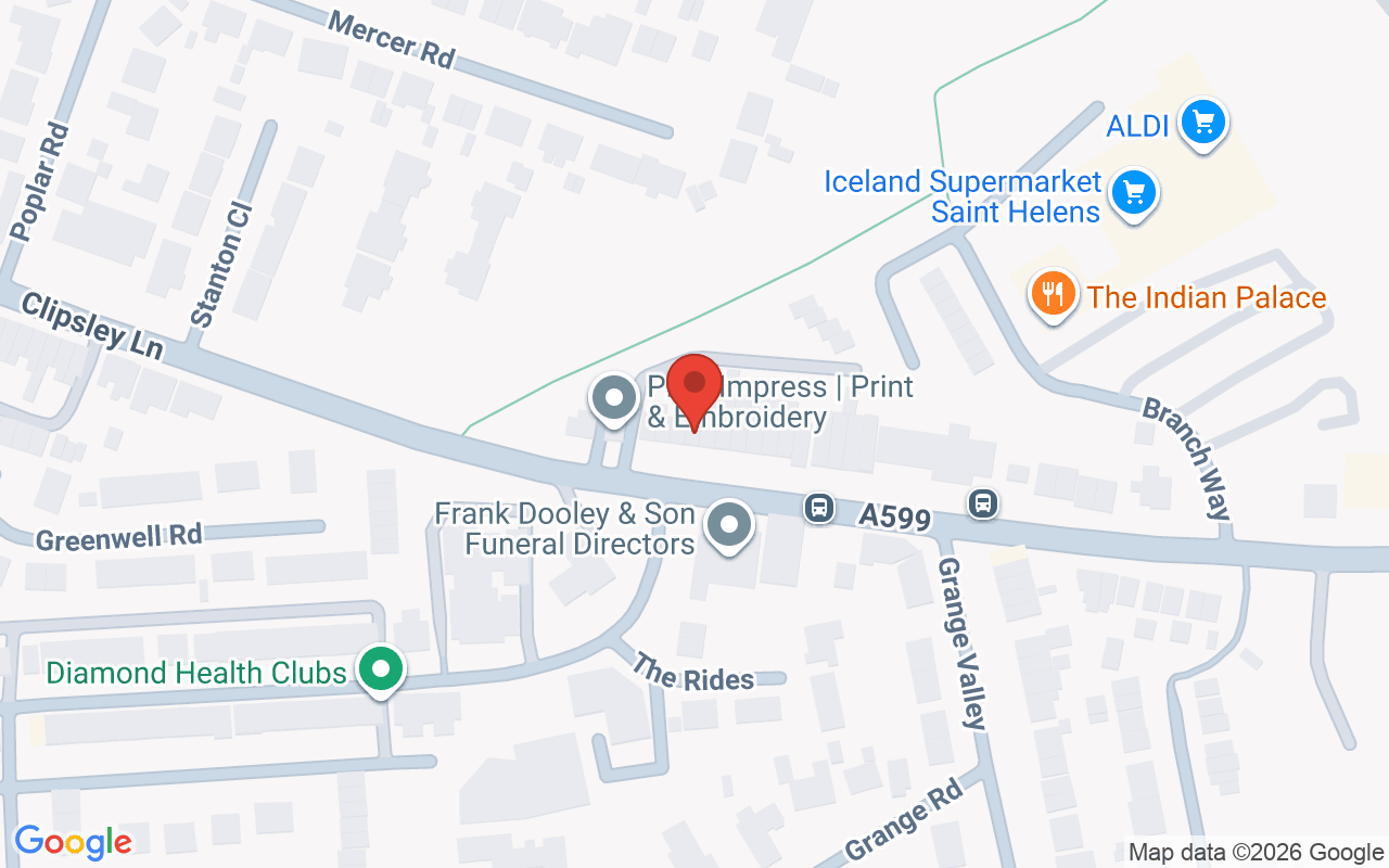 Map showing the location of Danz Hair Clinic