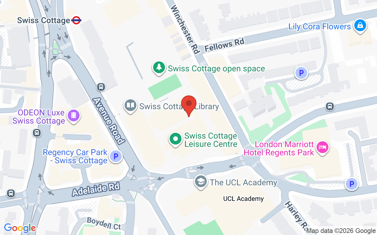 Map showing the location of 41 Fairfax Road