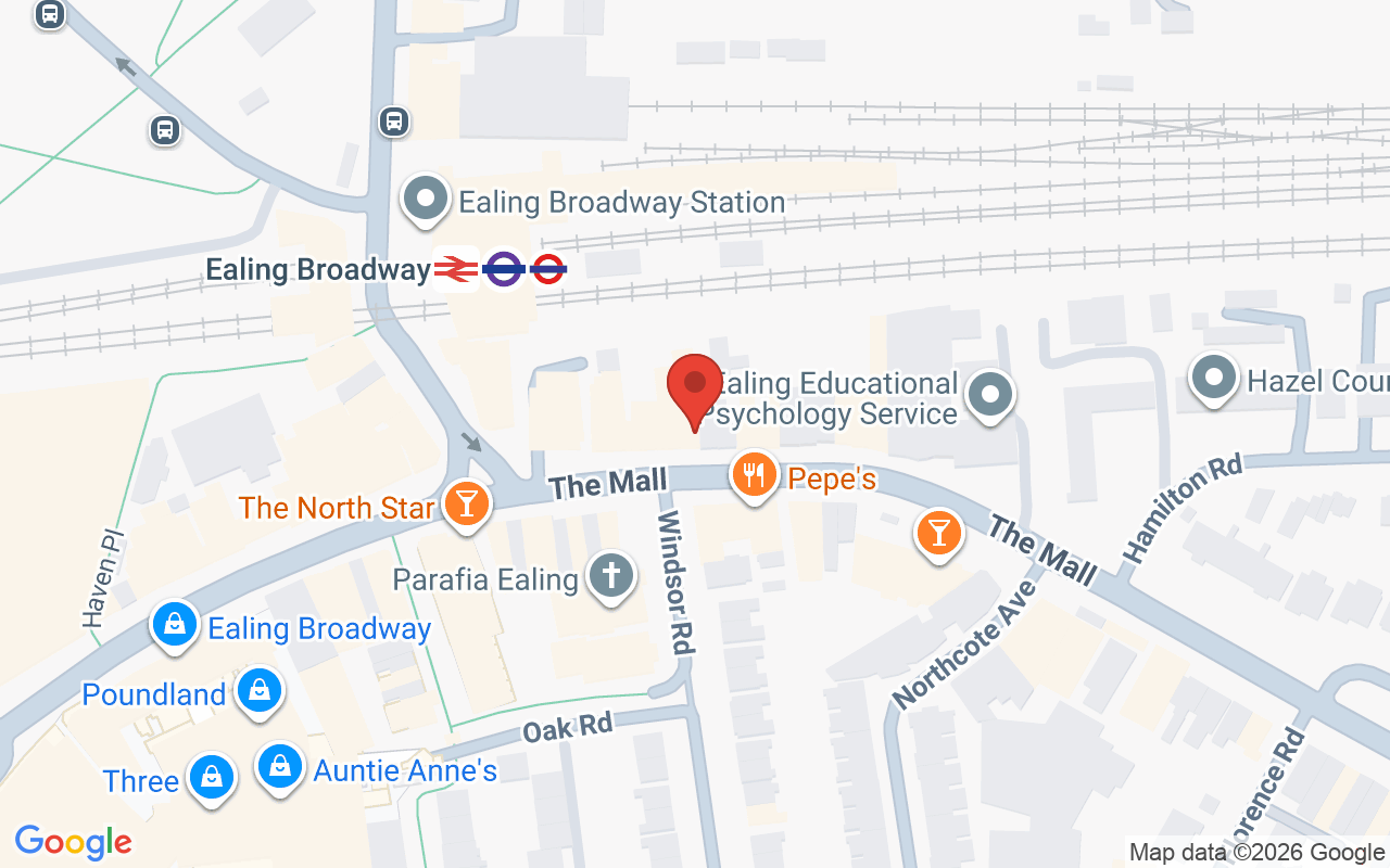 Map showing the location of CoLaz Advanced Aesthetics Clinic – Ealing