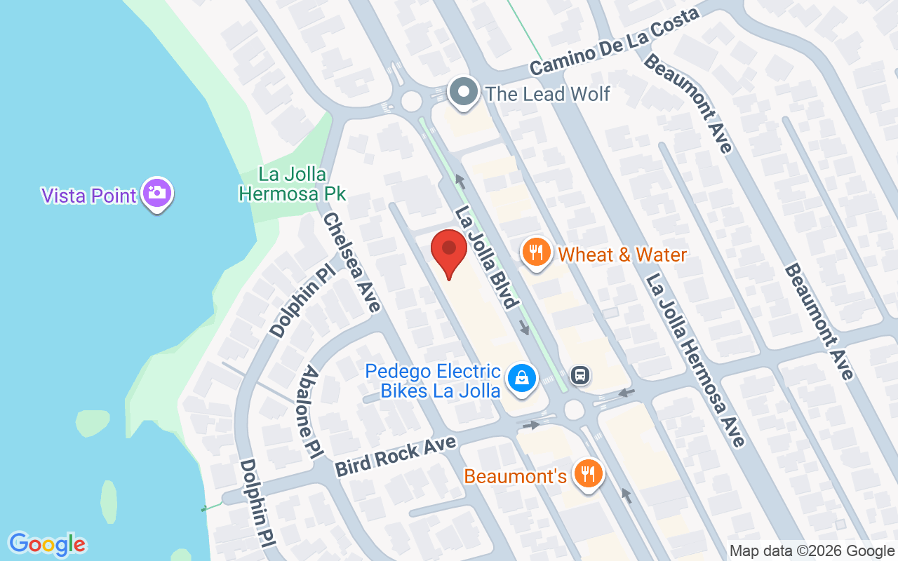 Map showing the location of LASH Theory Studio
