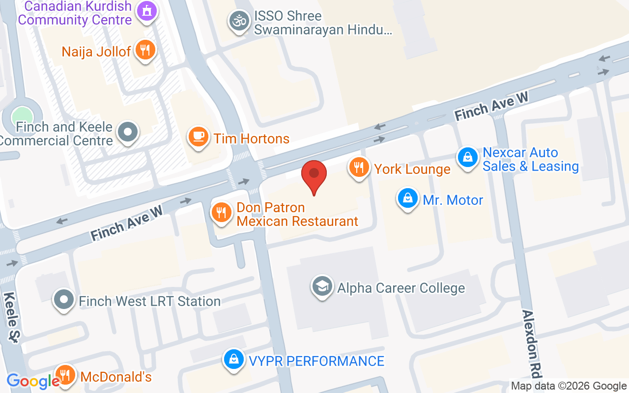 Map showing the location of Distill Laser Clinic