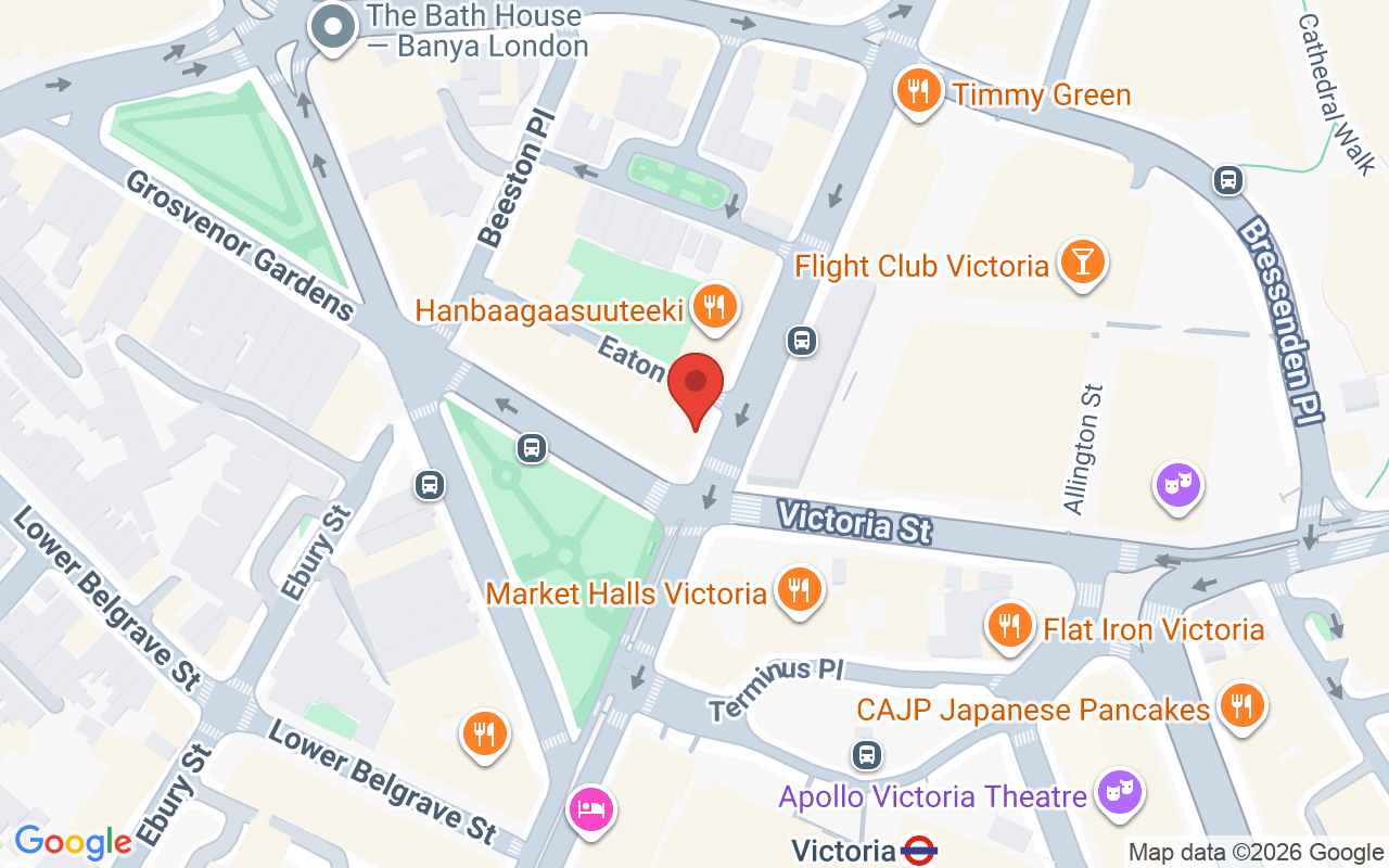 Map showing the location of Sole Beauty Victoria