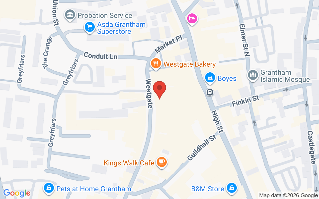 Map showing the location of Girlis Hair Extensions
