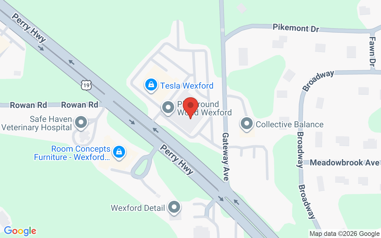 Map showing the location of Acqua Blu Medical Spa