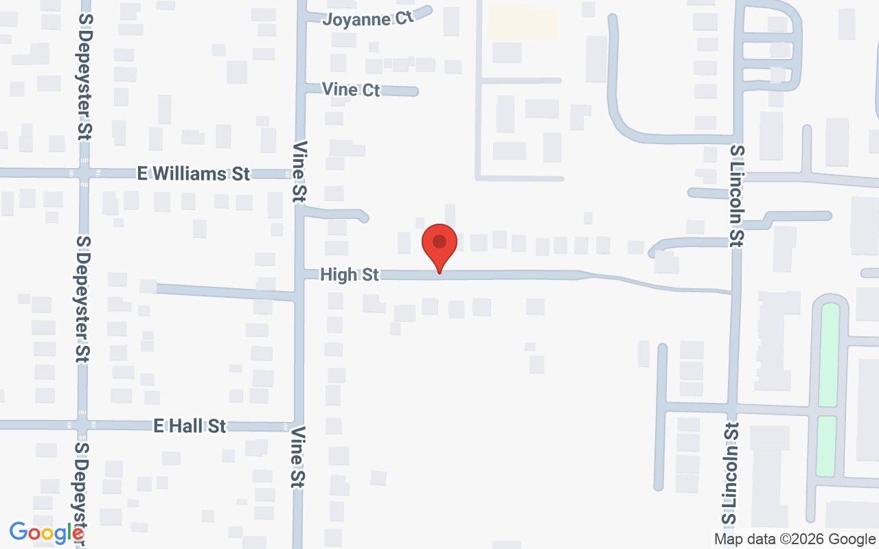 Map showing the location of Denisa King