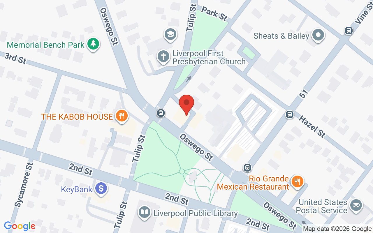 Map showing the location of Moments Enchanted Salon and Day Spa