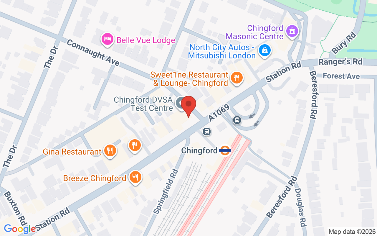 Map showing the location of Esteclinic