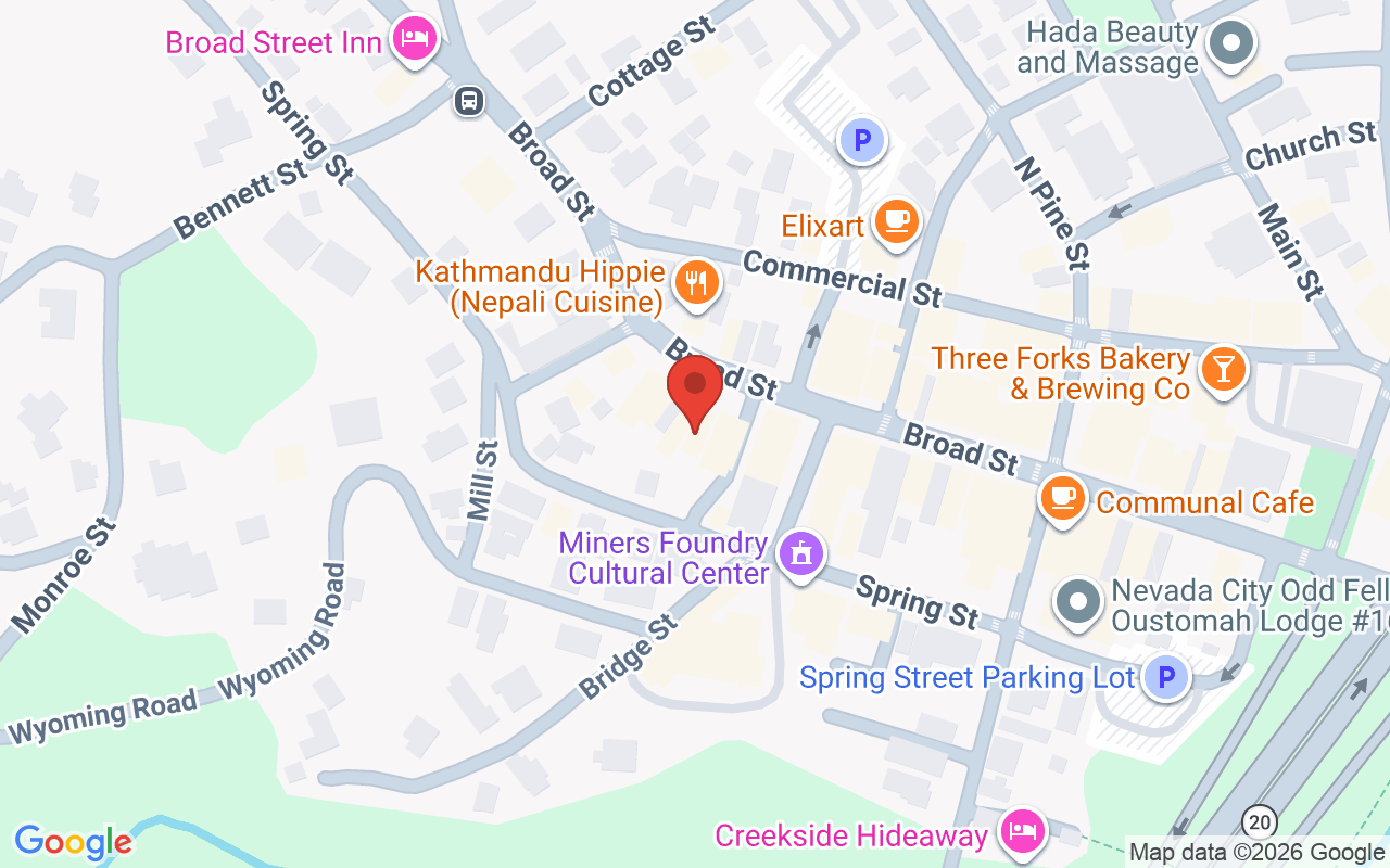 Map showing the location of Jenna Wordell Holistic Skincare