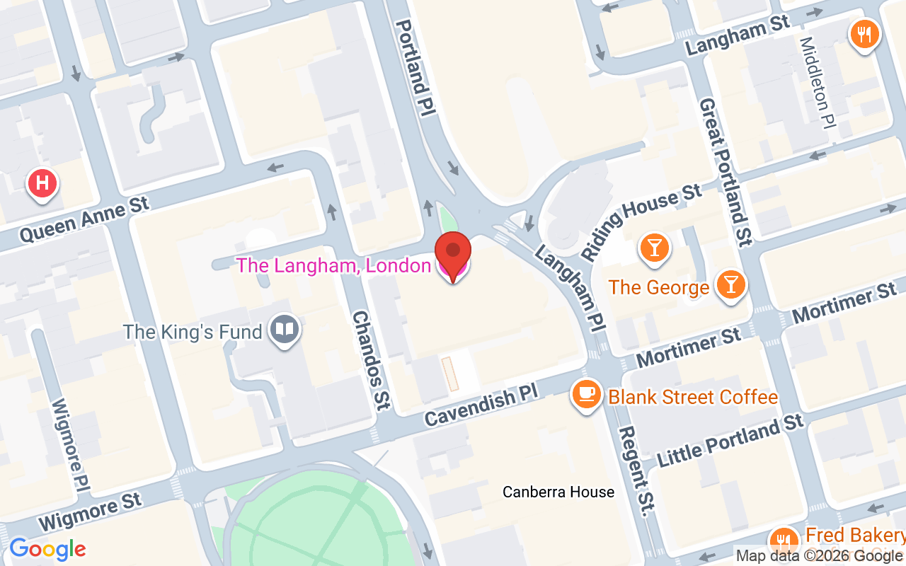 Map showing the location of Fibroblast Plasma Pen London