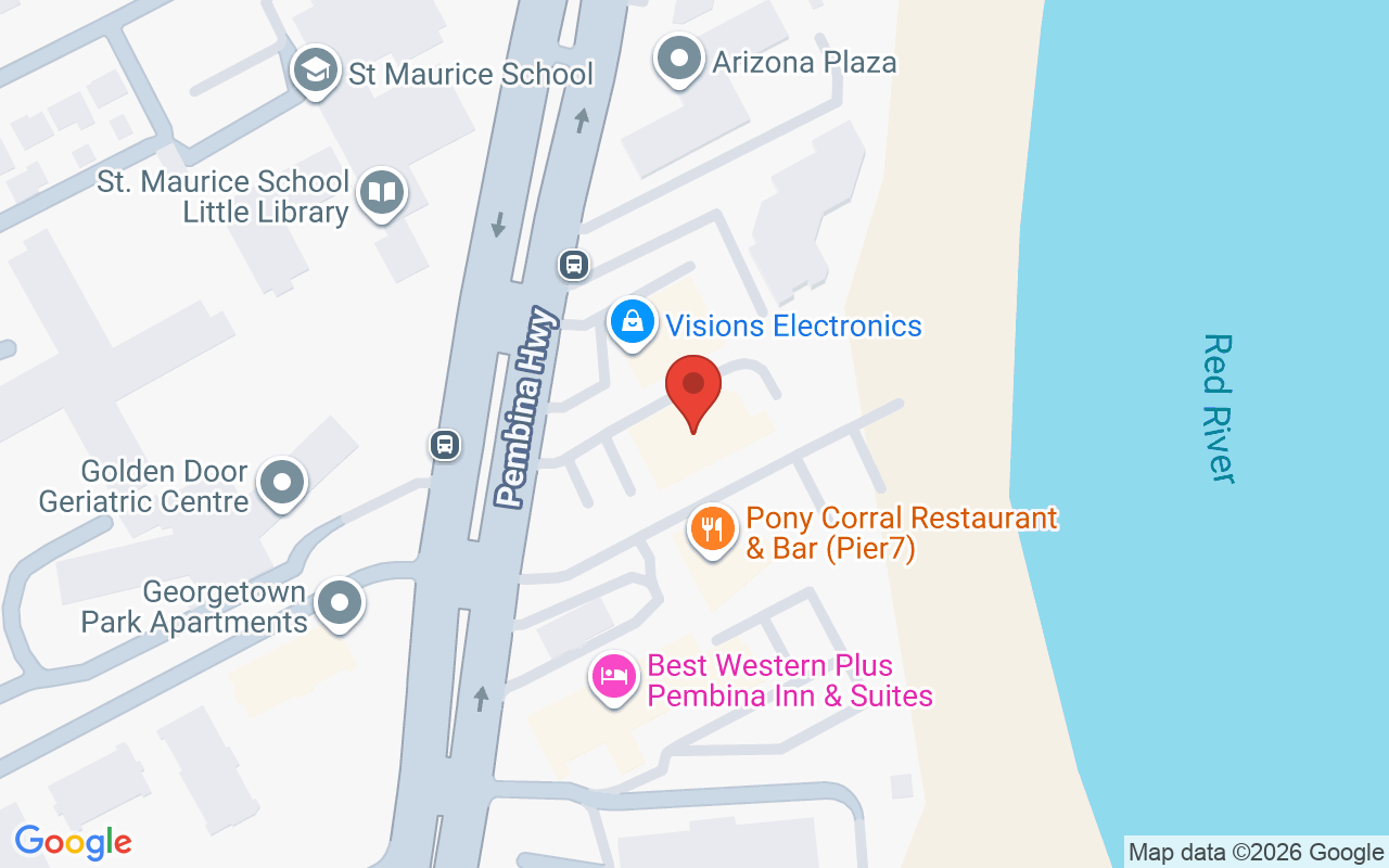Map showing the location of Simply Radiant Laser Care Clinic