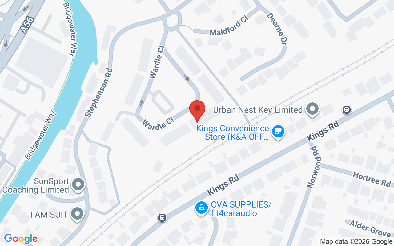 Map showing the location of Lunoir Beauty