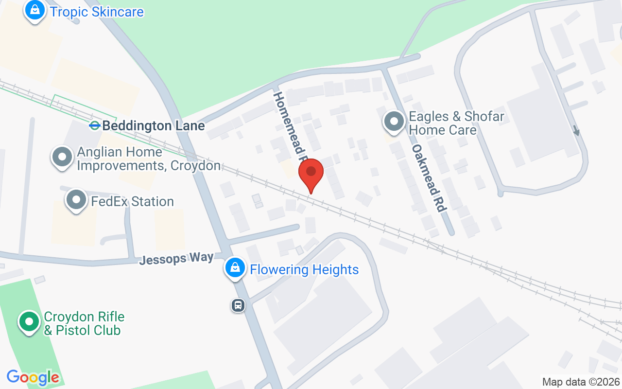Map showing the location of SE1,SE2