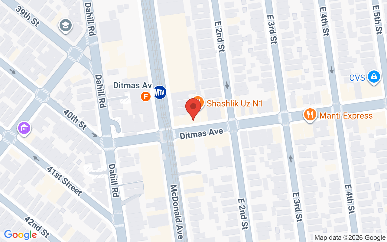 Map showing the location of Neighbourhood Barber Shop