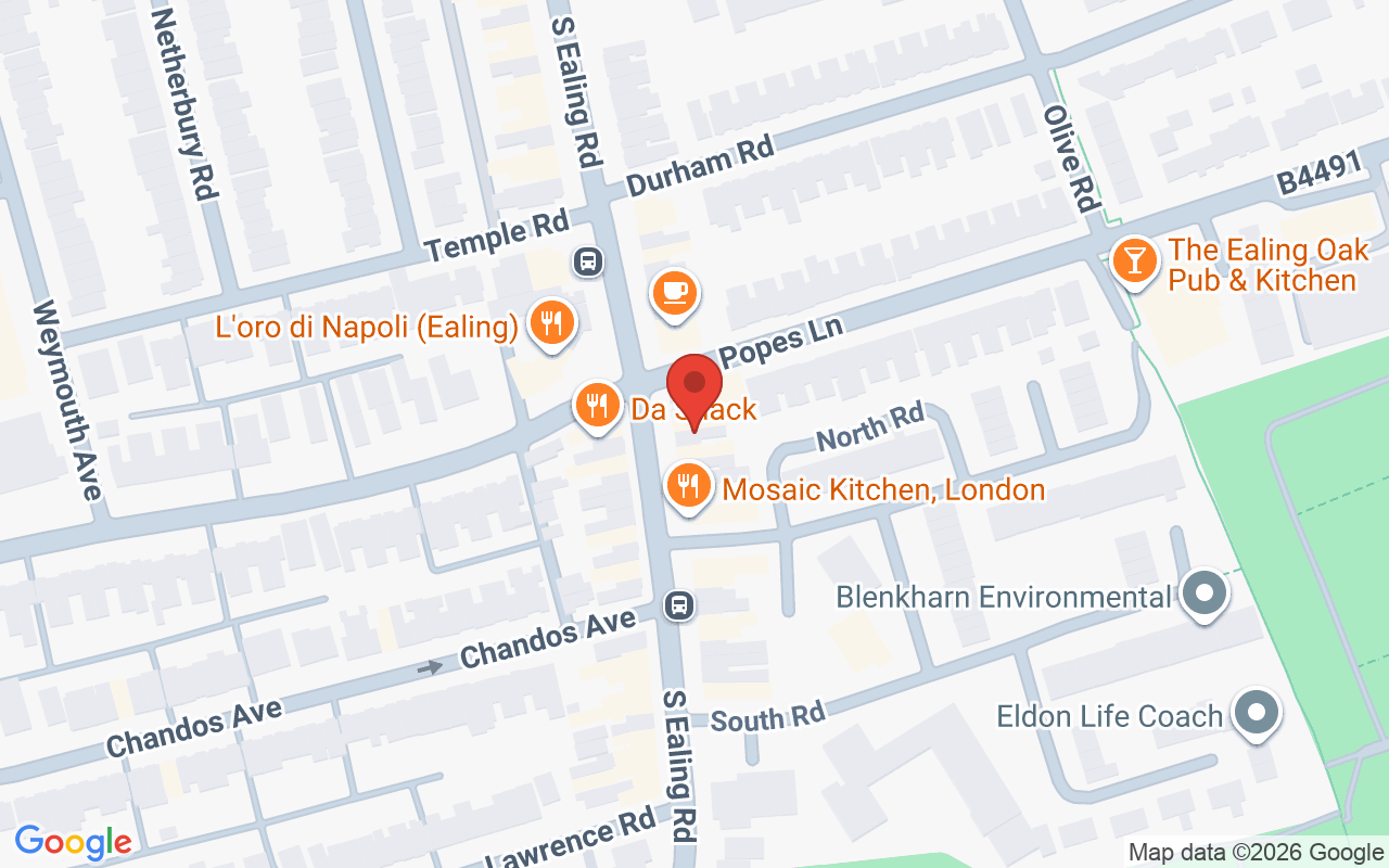 Map showing the location of Sarah M Laser And Skin Clinic