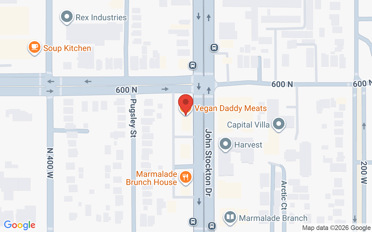 Map showing the location of Landis Lifestyle Salon