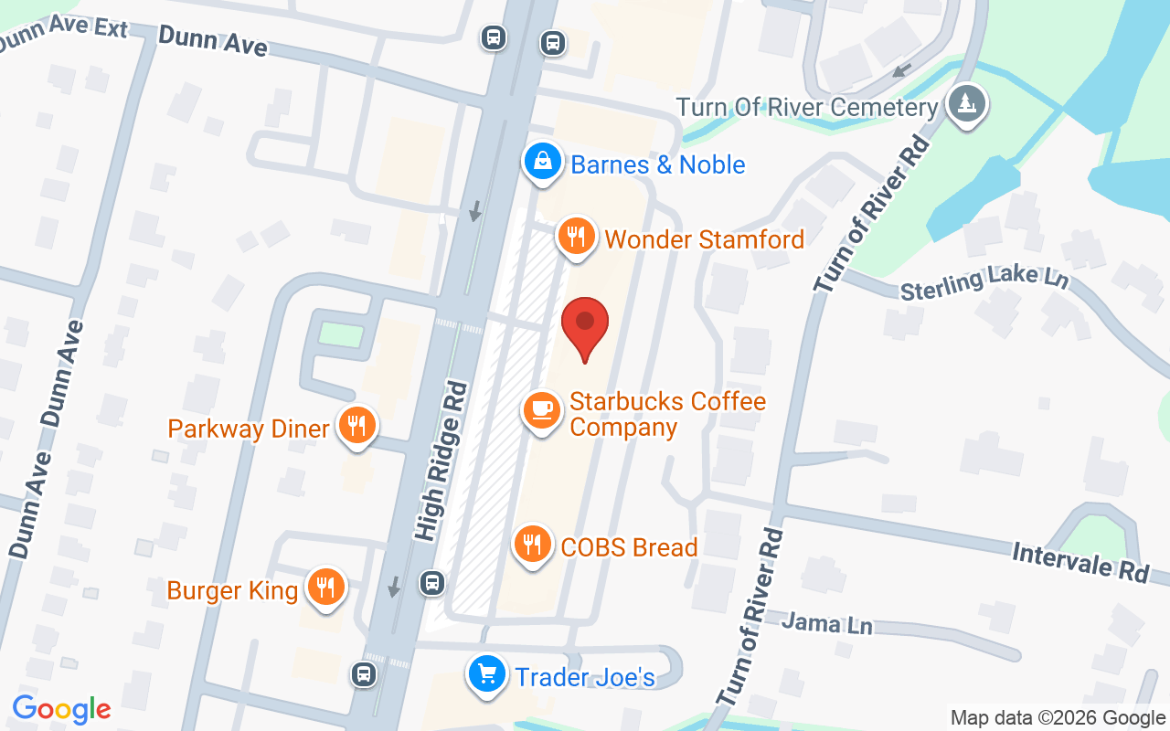 Map showing the location of LM salon