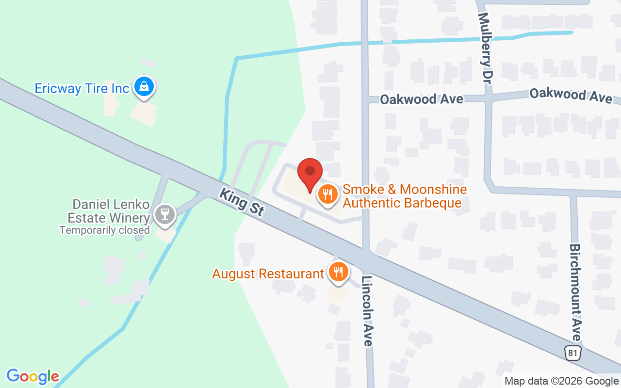 Map showing the location of Hair Creations