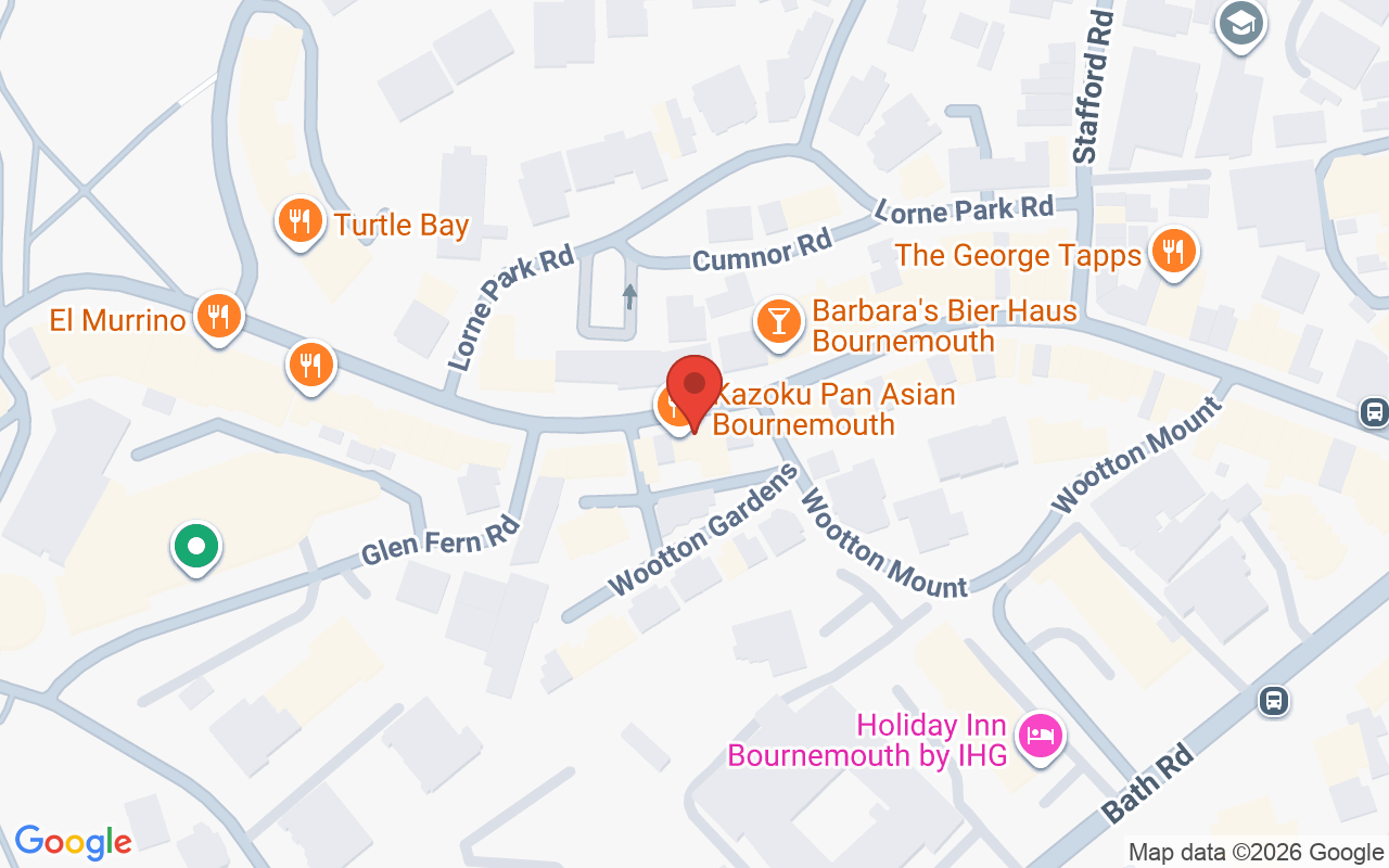 Map showing the location of VIP Cosmetic Lounge
