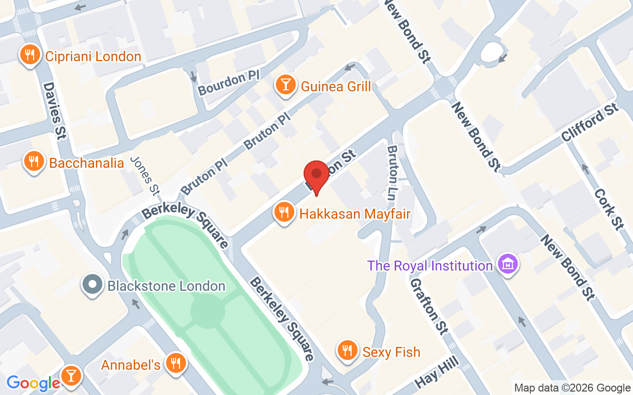 Map showing the location of L’Atelier Aesthetics
