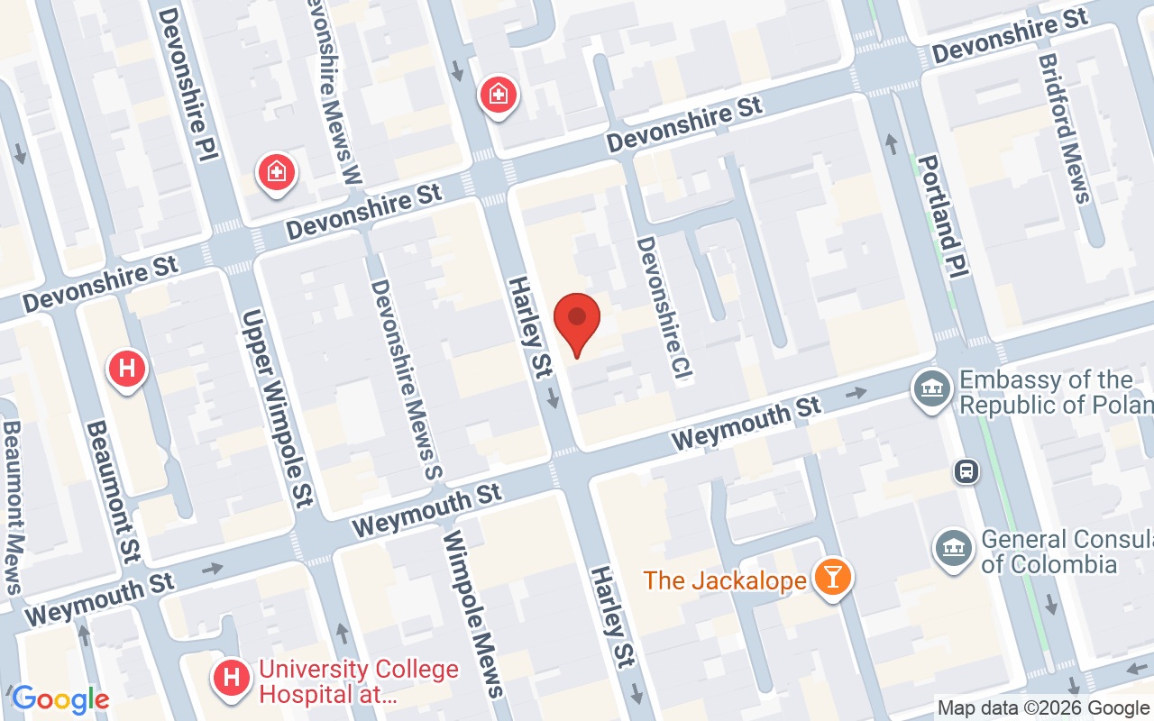 Map showing the location of Laser Skin Medical