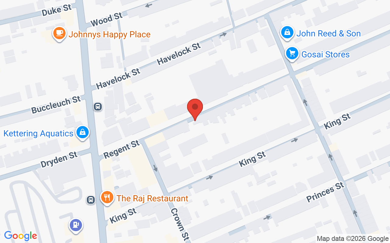 Map showing the location of Georgina Turner Hair Design