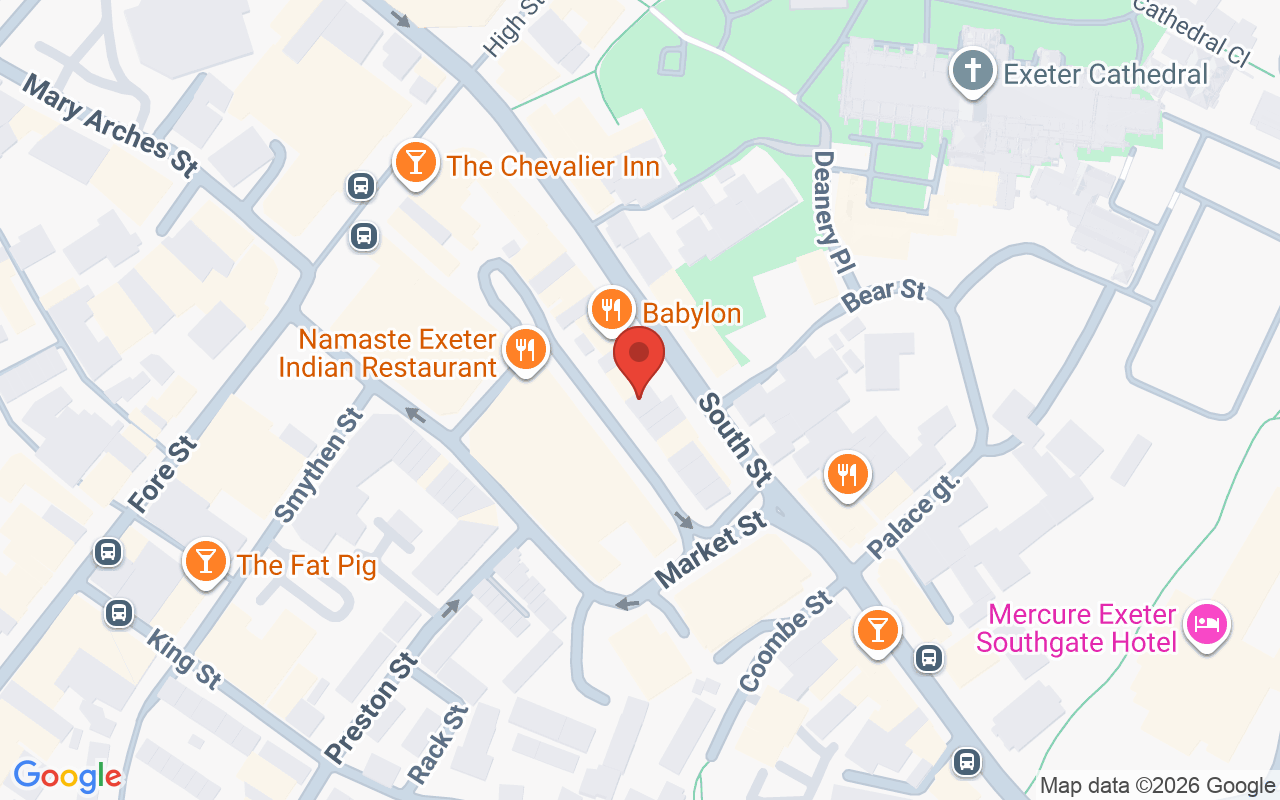 Map showing the location of FUTURA HAIR