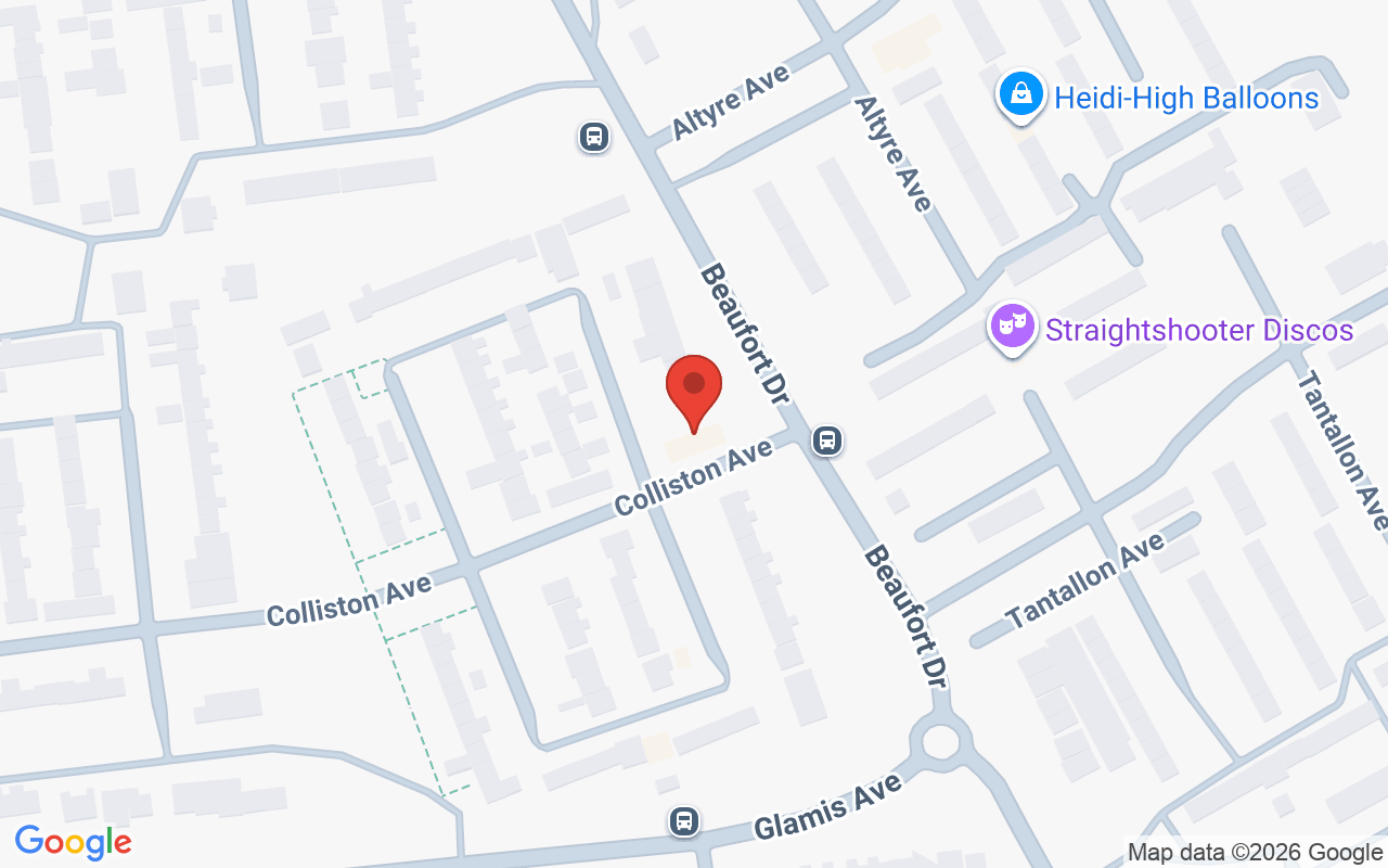 Map showing the location of KIRKHAM HAIRDRESSING