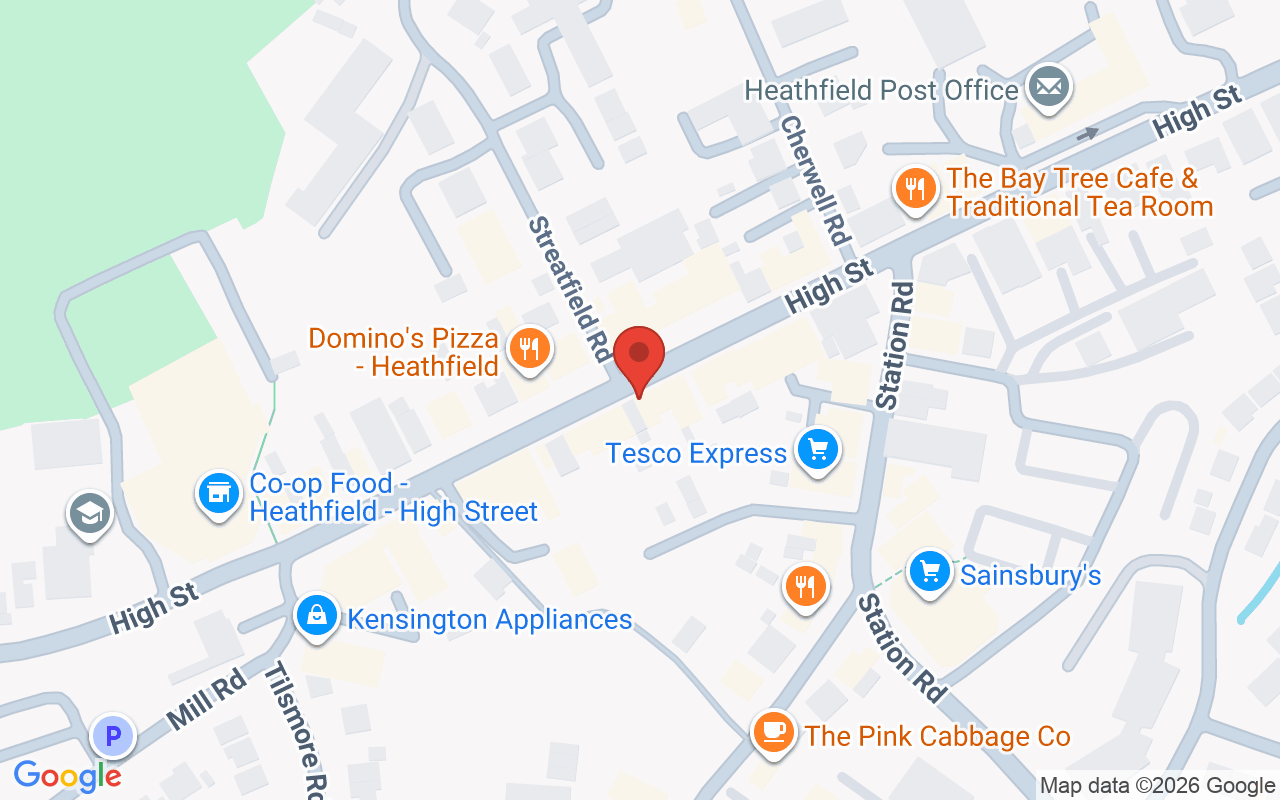 Map showing the location of Martinez Hairdressing