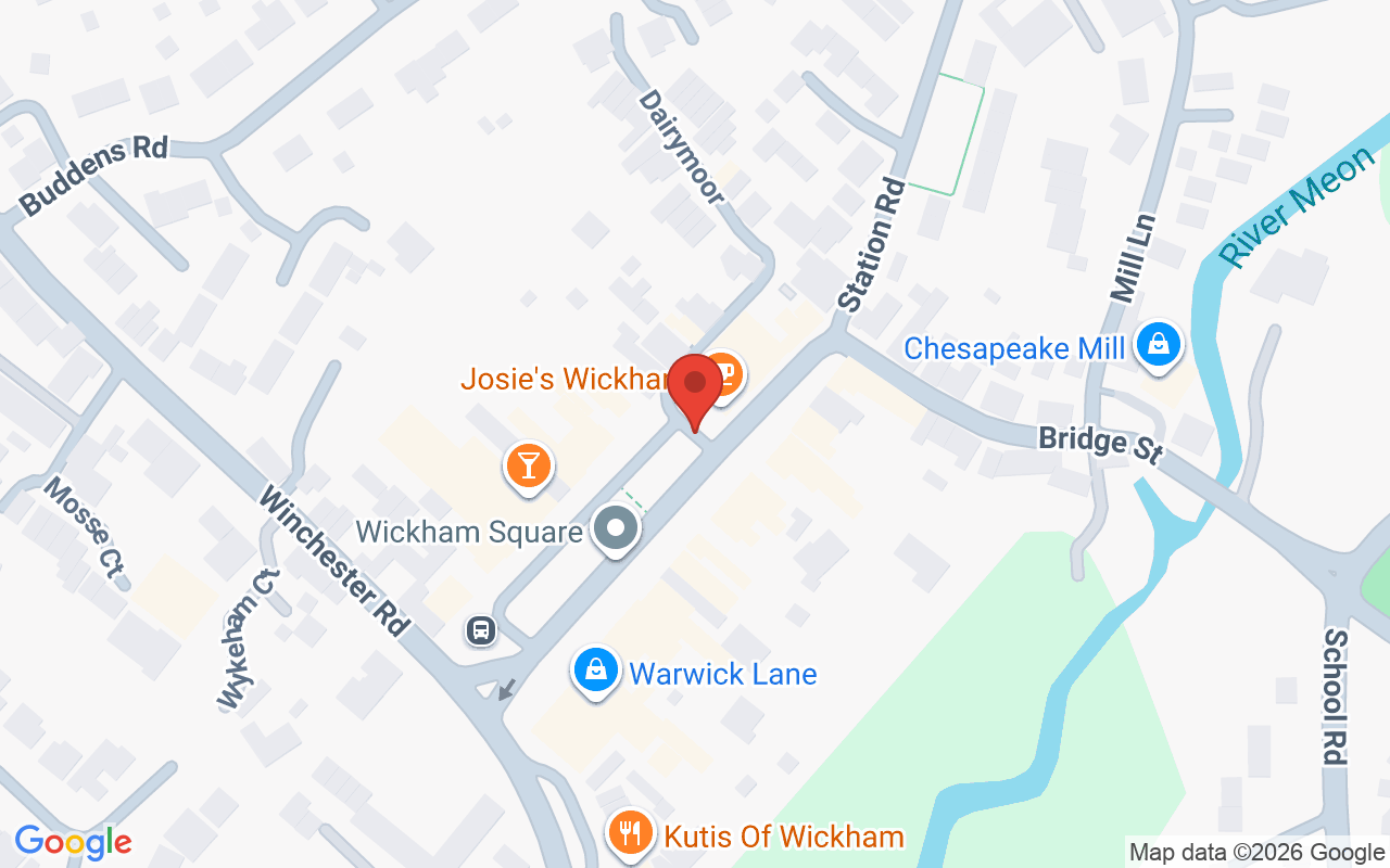 Map showing the location of Richard Bartlett Salon