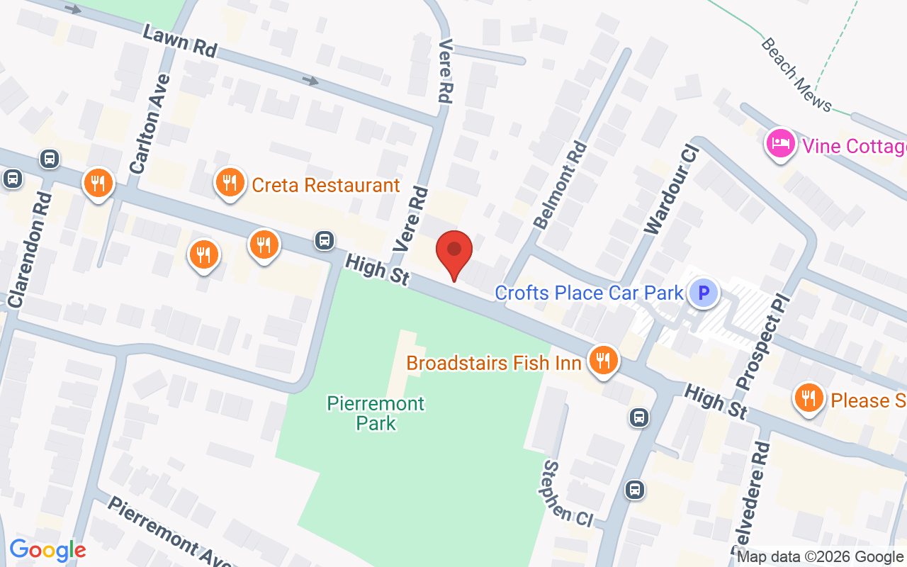Map showing the location of Serene Hair And Beauty