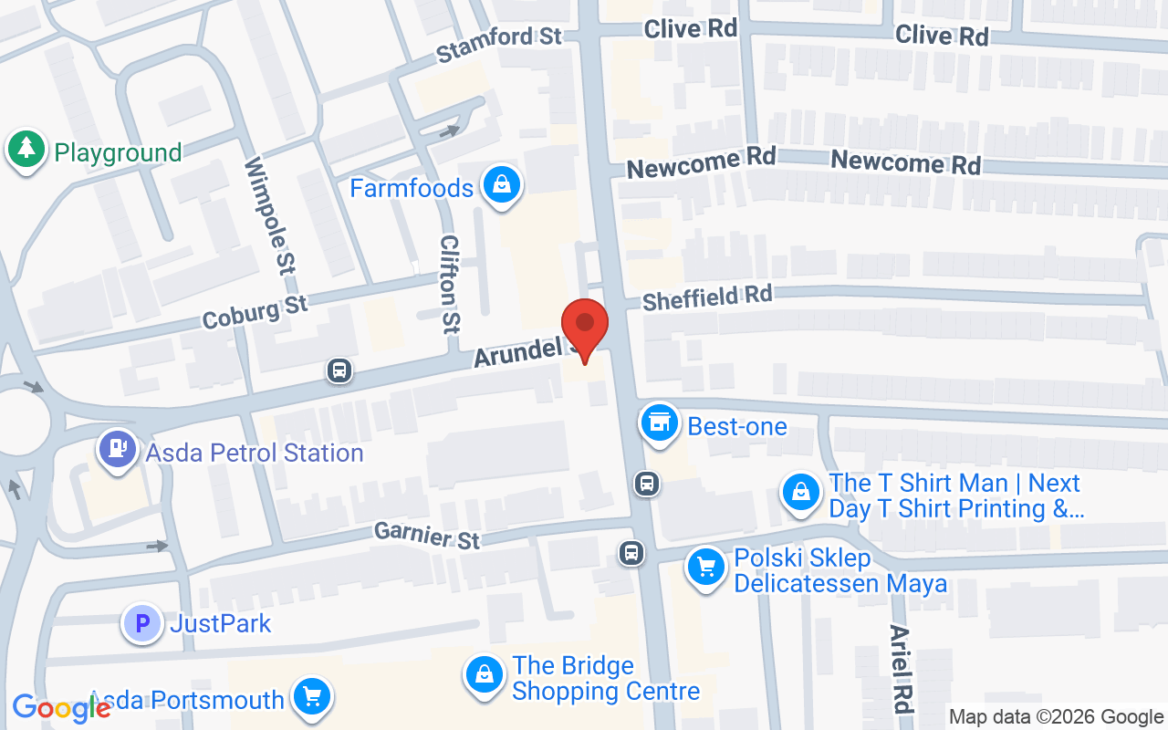 Map showing the location of TRANSITION BEAUTY