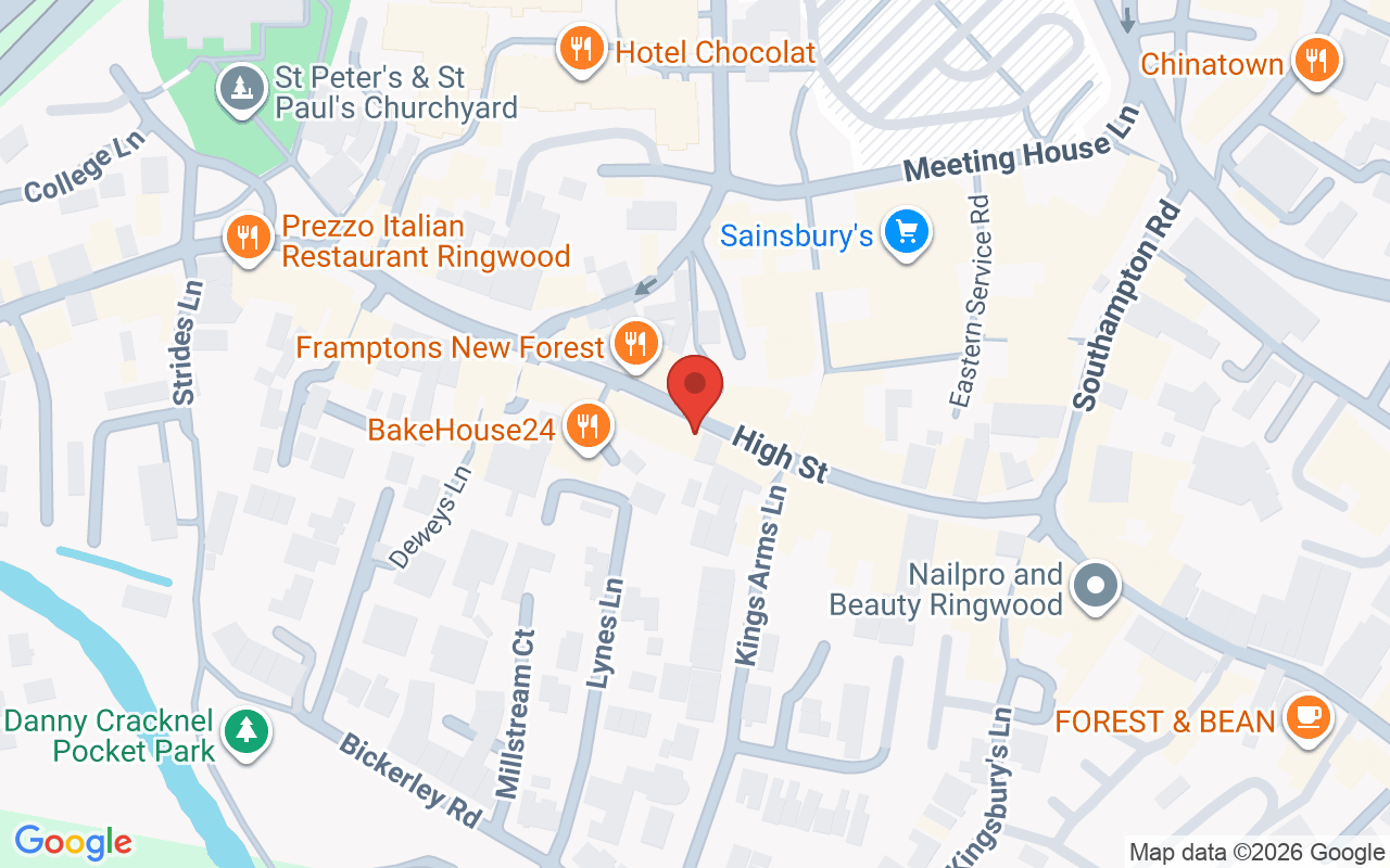 Map showing the location of William Guy