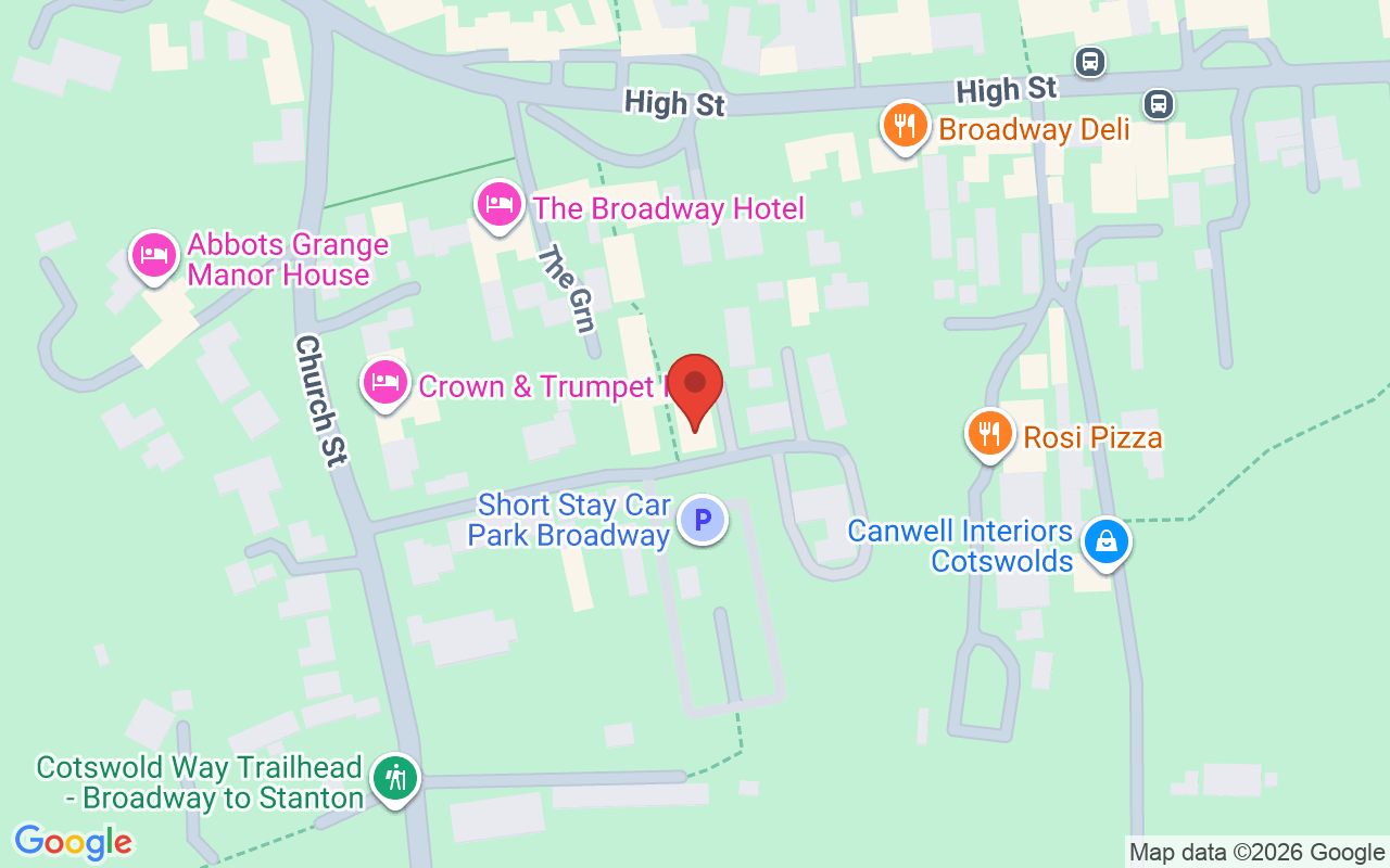 Map showing the location of Muse Hair & Beauty Salon, Worcestershire